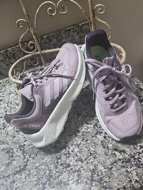 Adidas Terrex Lavender Trail Running Shoes
